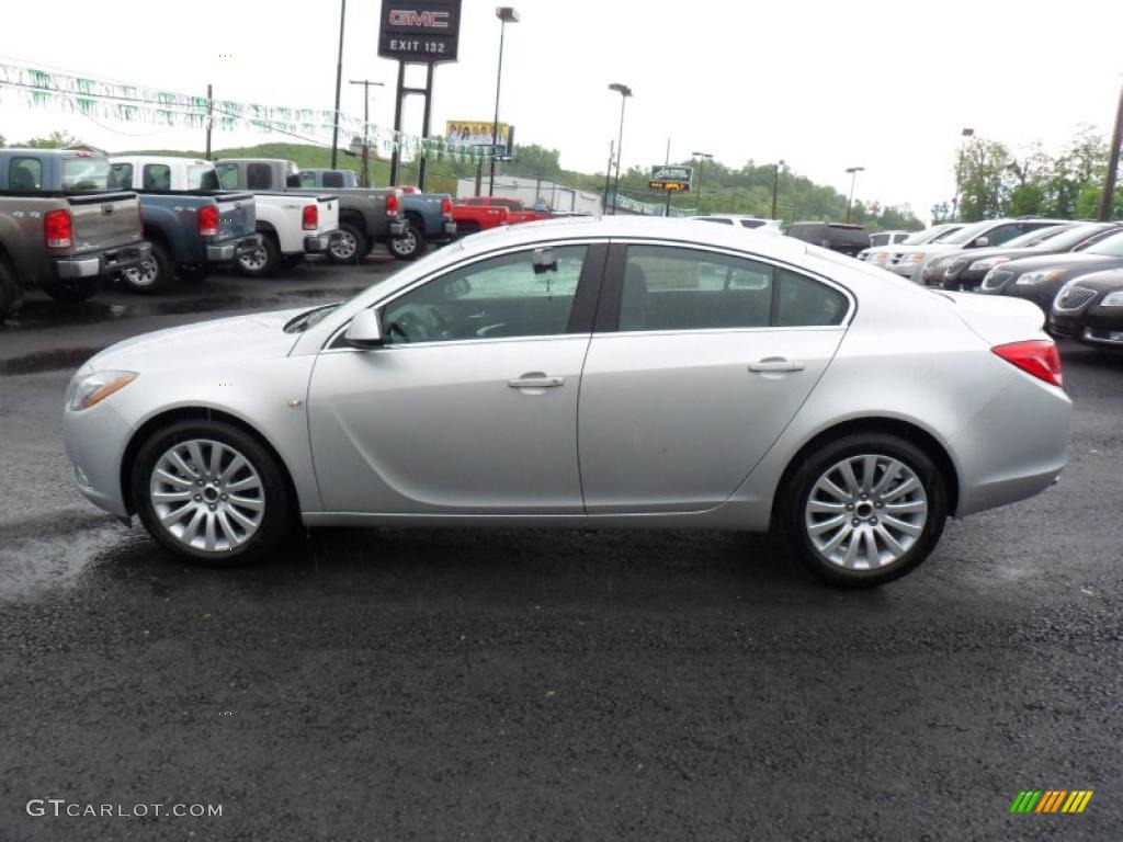 Quicksilver Metallic 2011 Buick Regal CXL Turbo Exterior Photo #49495323