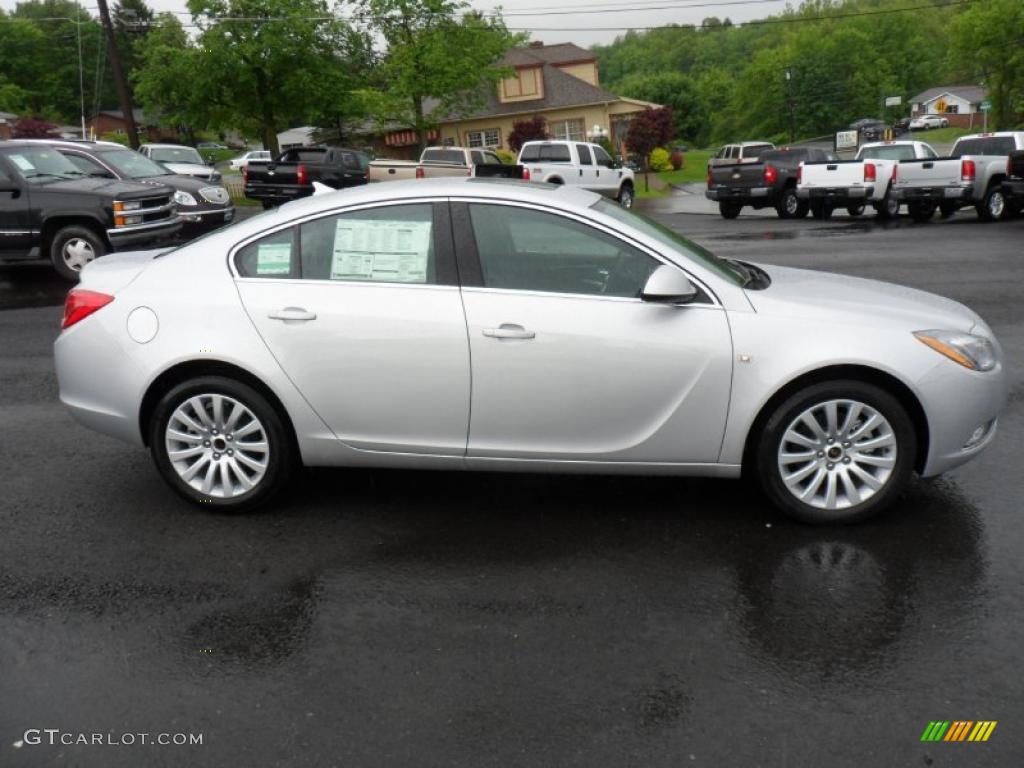 Quicksilver Metallic 2011 Buick Regal CXL Turbo Exterior Photo #49495386