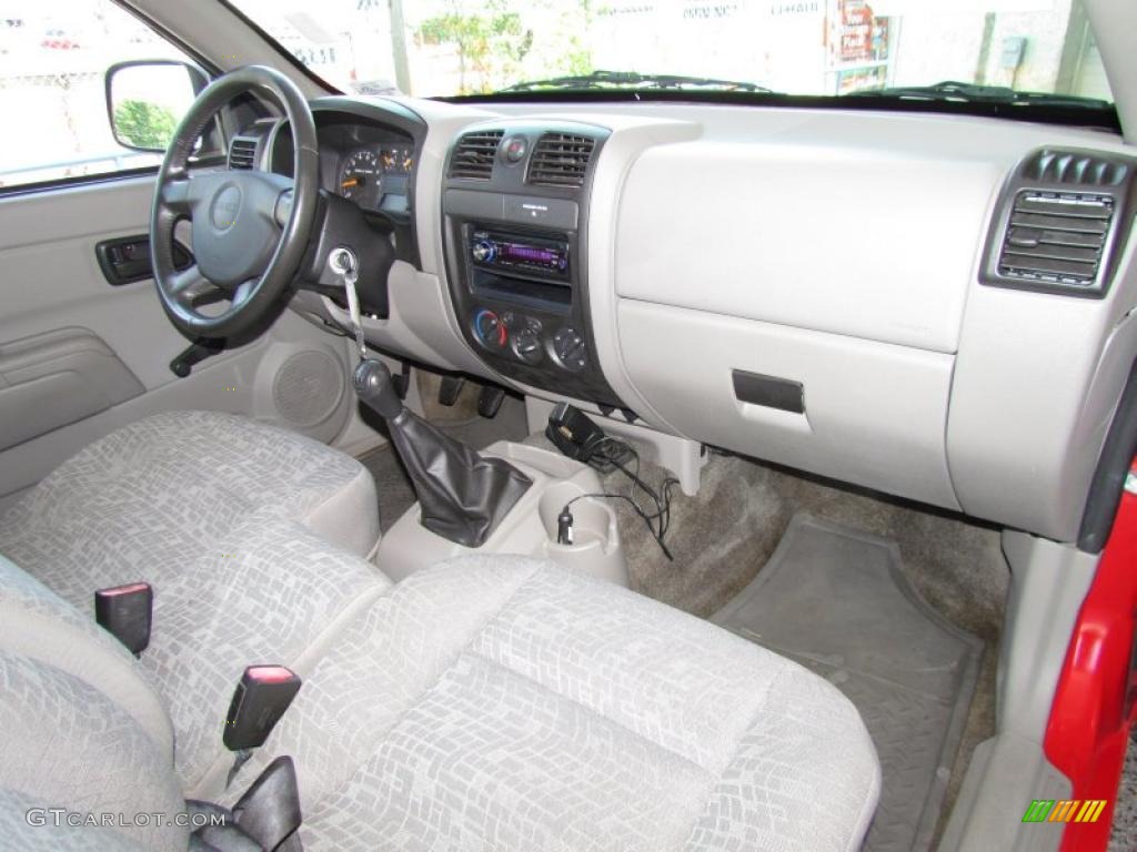 Dark Pewter Interior 2006 GMC Canyon SL Extended Cab Photo #49495629