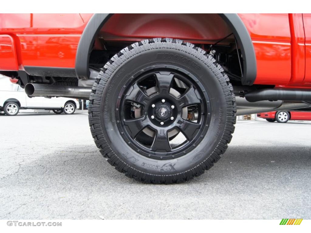 2011 Ford F150 FX4 SuperCrew 4x4 Custom Wheels Photo #49495944