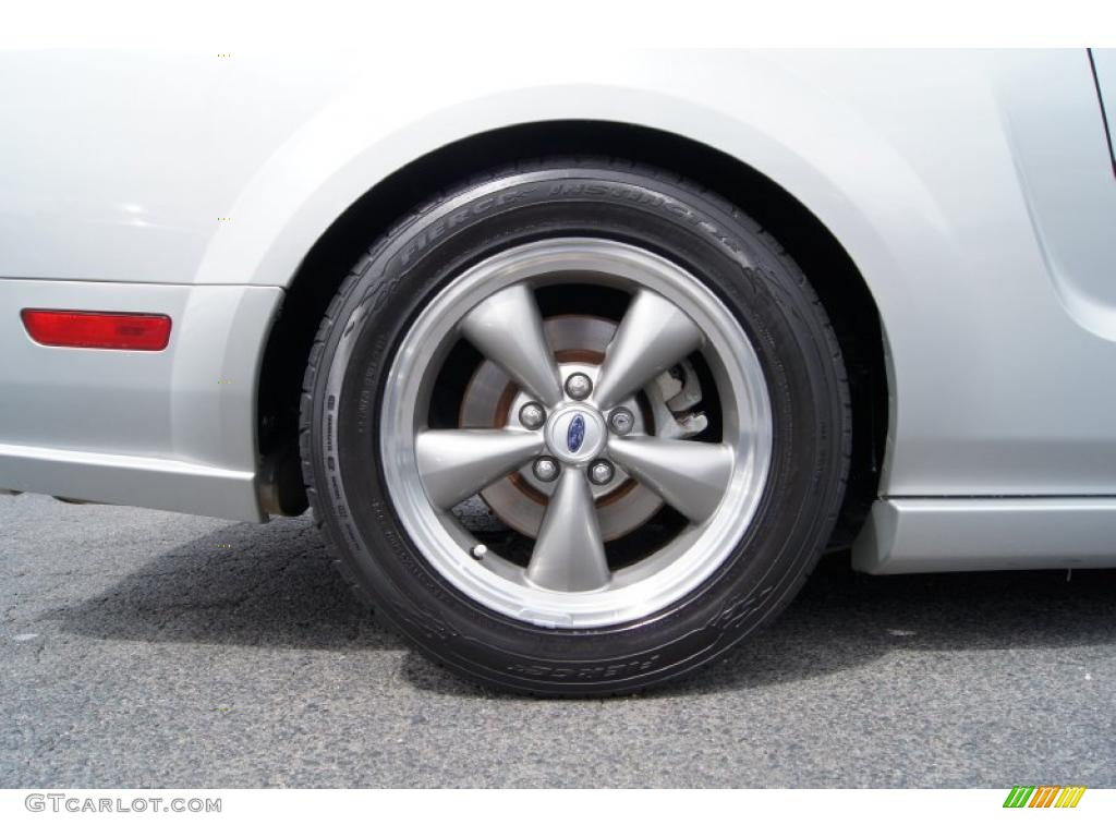 2007 Mustang GT Premium Coupe - Satin Silver Metallic / Light Graphite photo #17