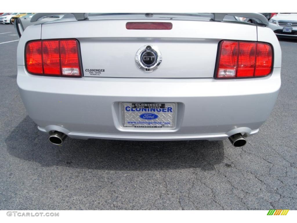 2007 Mustang GT Premium Coupe - Satin Silver Metallic / Light Graphite photo #18