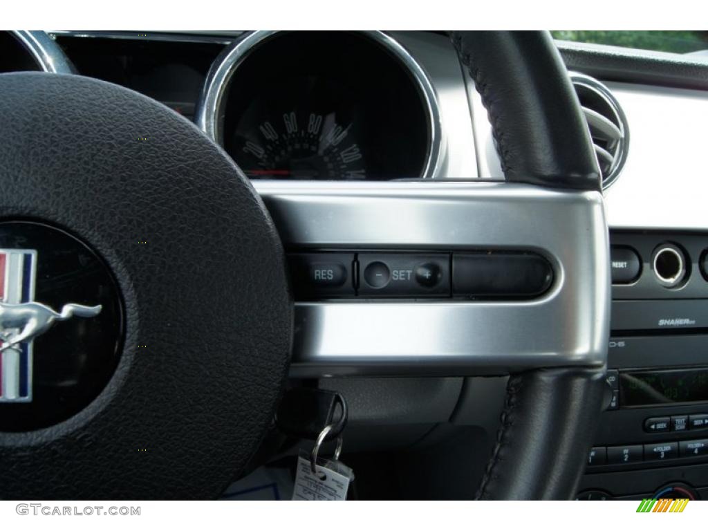 2007 Mustang GT Premium Coupe - Satin Silver Metallic / Light Graphite photo #26