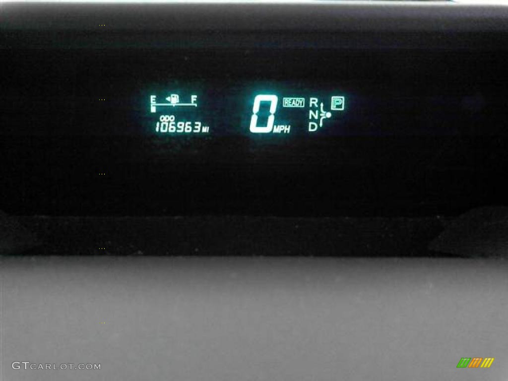 2005 Prius Hybrid - Super White / Ivory/Brown photo #9