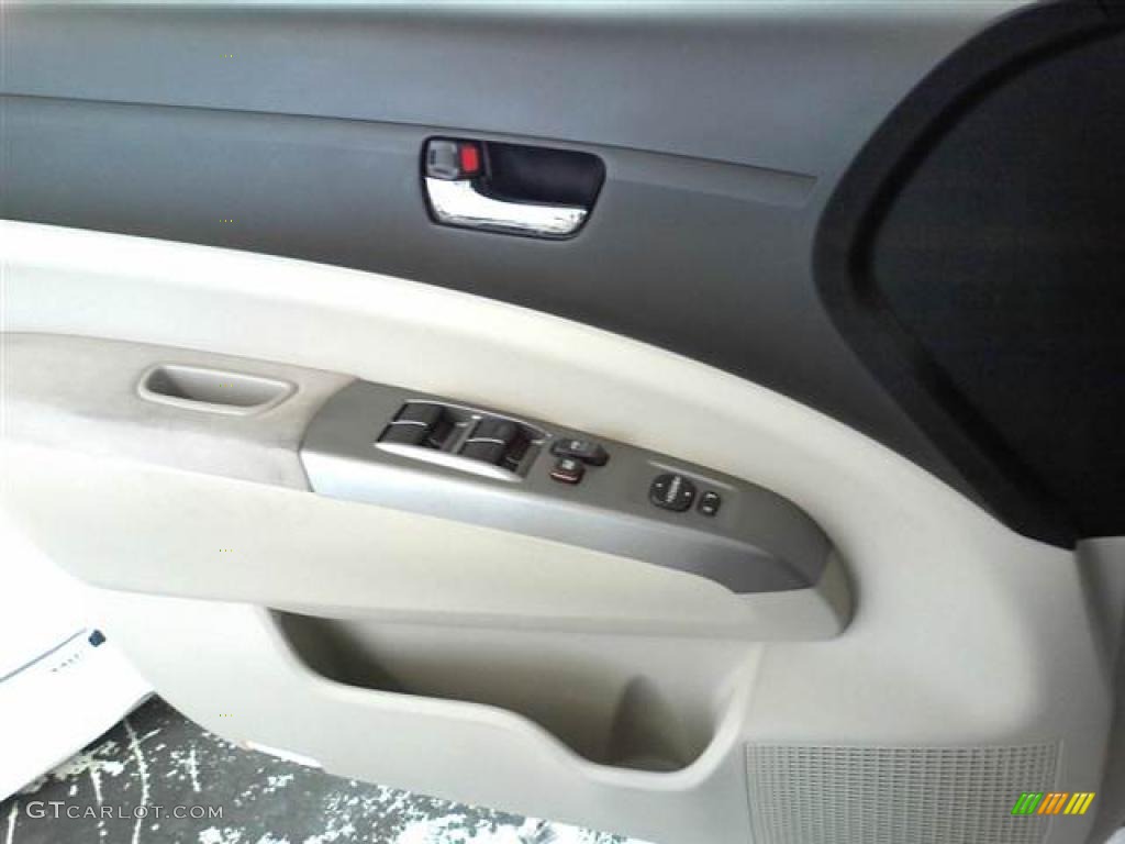 2005 Prius Hybrid - Super White / Ivory/Brown photo #12