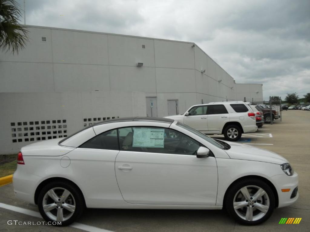 Candy White 2012 Volkswagen Eos Lux Exterior Photo #49498501