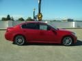 2008 Garnet Ember Red Infiniti G 35 S Sport Sedan  photo #8