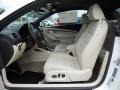 Cornsilk Beige Interior Photo for 2012 Volkswagen Eos #49498545