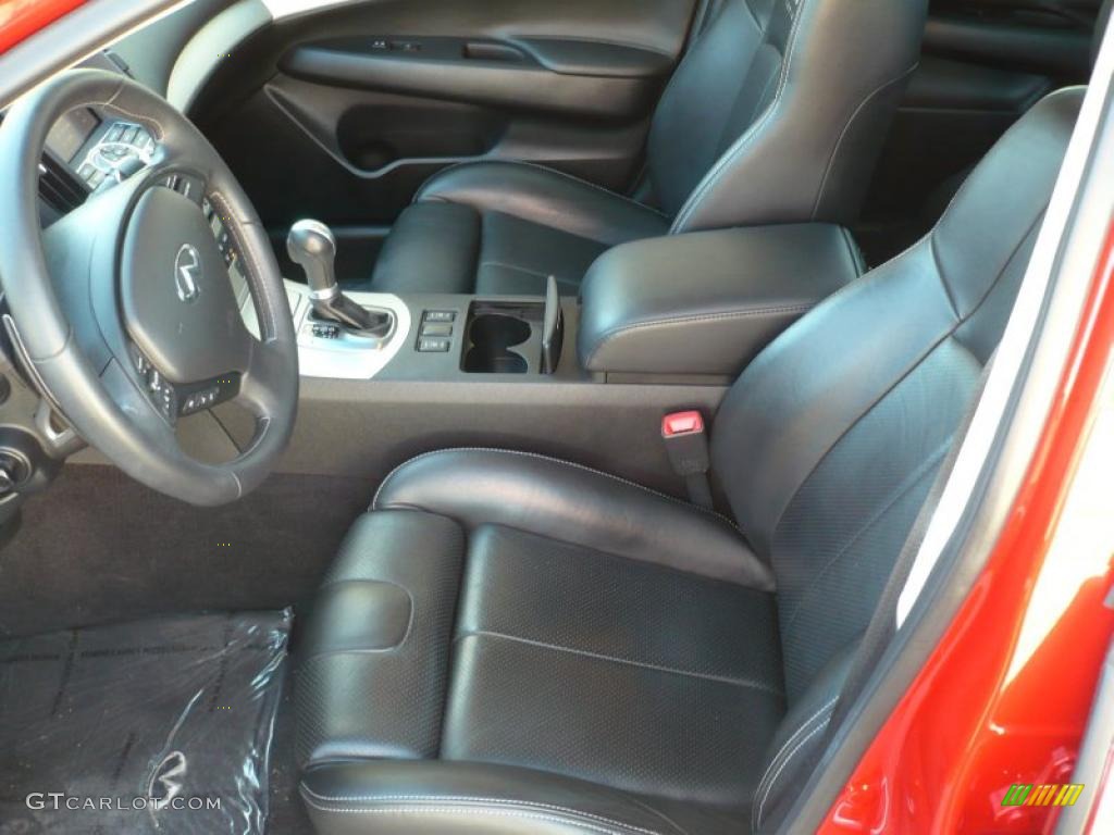 Graphite Interior 2008 Infiniti G 35 S Sport Sedan Photo #49498590