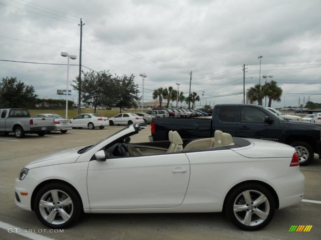 Candy White 2012 Volkswagen Eos Lux Exterior Photo #49498704