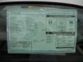 2012 Volkswagen Eos Lux Window Sticker
