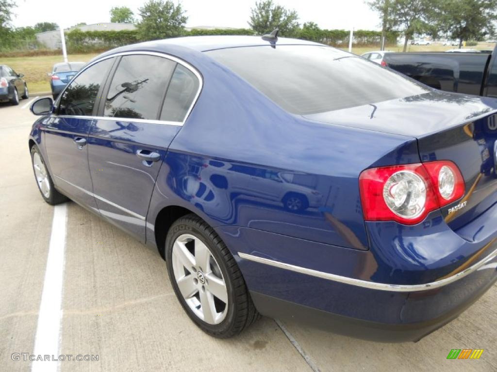 2008 Passat Lux Sedan - Cobalt Blue Metallic / Classic Gray photo #5