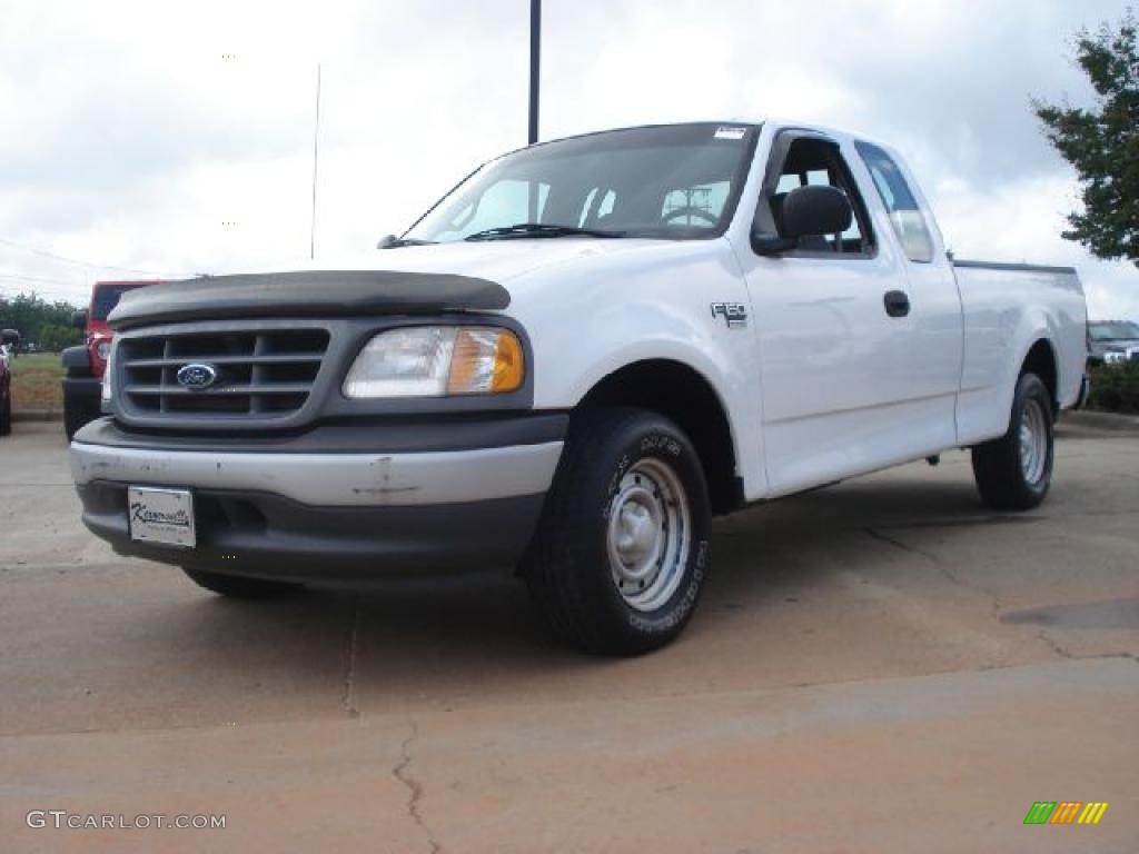 Oxford White 2000 Ford F150 XL Extended Cab Exterior Photo #49499349