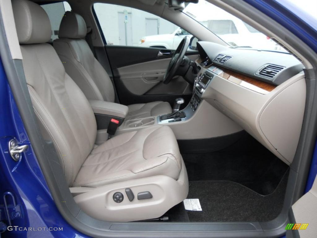 2008 Passat Lux Sedan - Cobalt Blue Metallic / Classic Gray photo #16