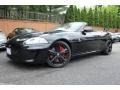 Ultimate Black Metallic 2011 Jaguar XK XKR Convertible Exterior