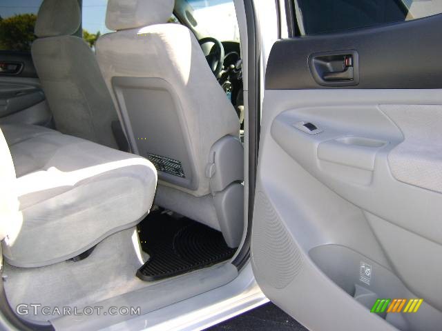 2008 Tacoma V6 SR5 PreRunner Double Cab - Silver Streak Mica / Graphite Gray photo #25