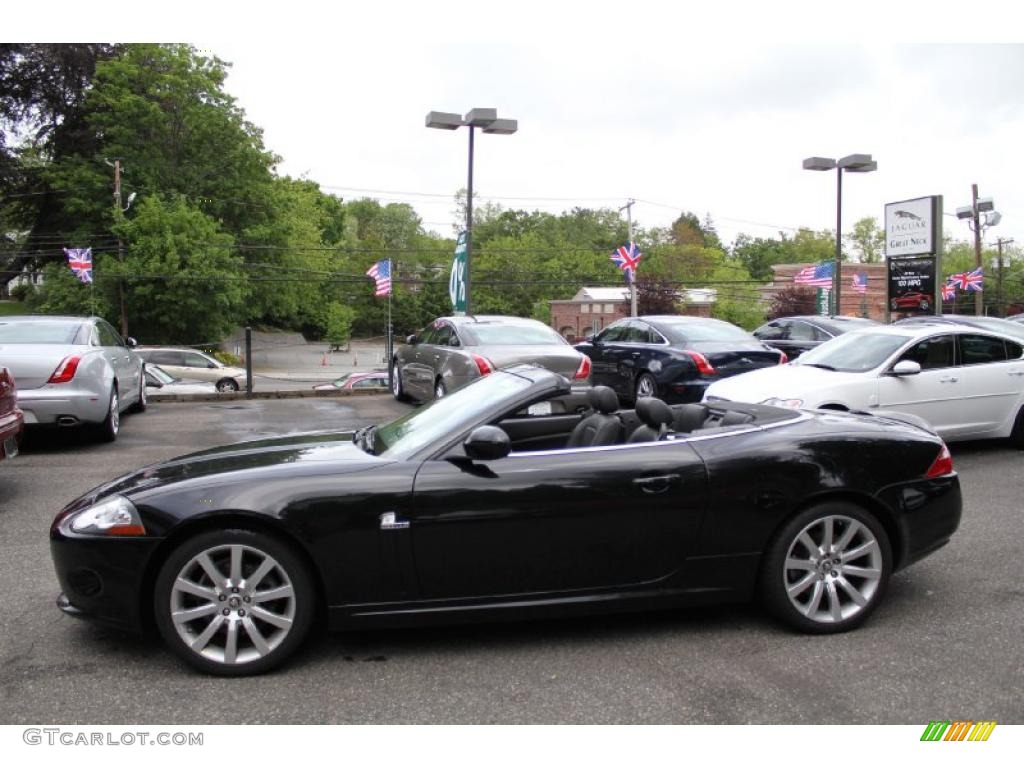 Ultimate Black 2009 Jaguar XK XK8 Convertible Exterior Photo #49500531