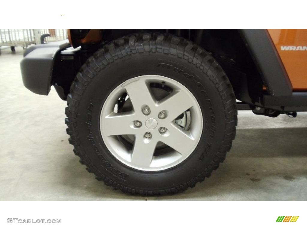 2011 Jeep Wrangler Rubicon 4x4 Wheel Photo #49500858