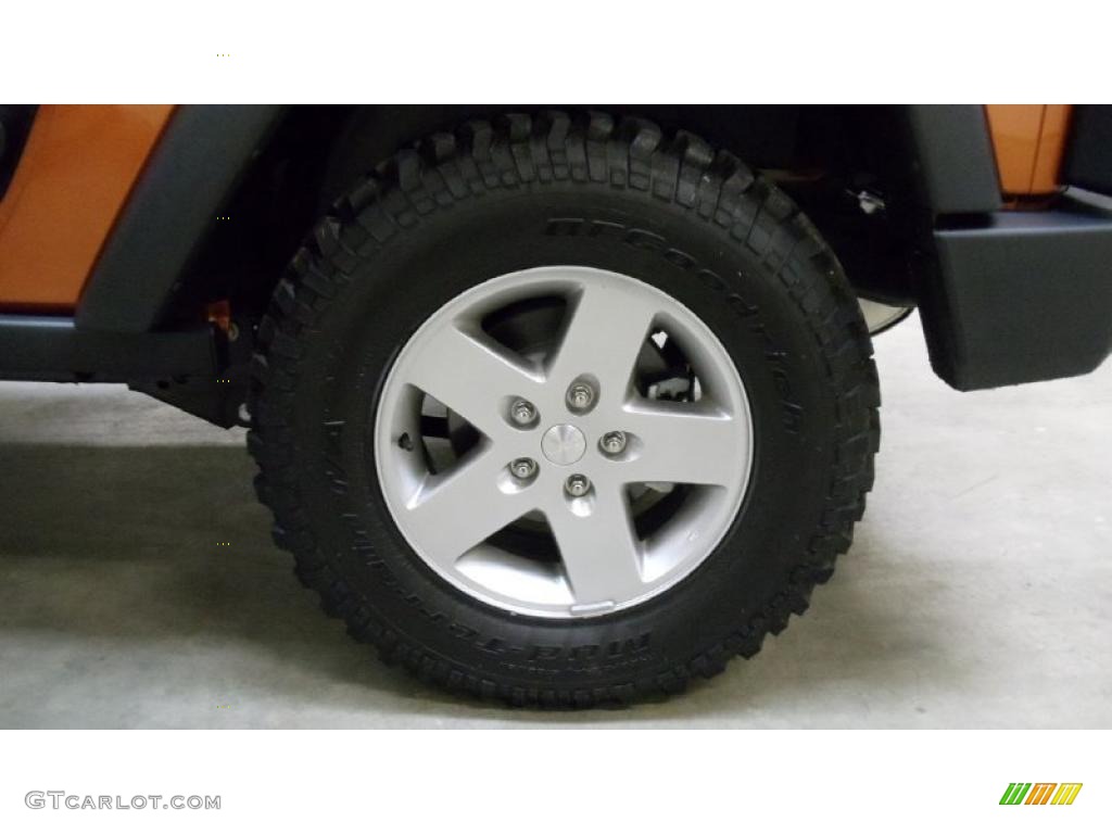 2011 Jeep Wrangler Rubicon 4x4 Wheel Photo #49500873