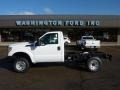 Oxford White 2011 Ford F250 Super Duty XL Regular Cab 4x4 Chassis