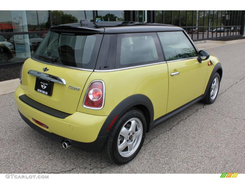 Interchange Yellow 2011 Mini Cooper Hardtop Exterior Photo #49501311