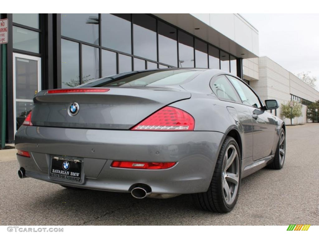 Space Grey Metallic 2008 BMW 6 Series 650i Coupe Exterior Photo #49502196