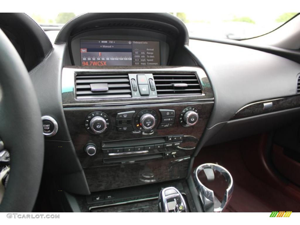 2008 BMW 6 Series 650i Coupe Controls Photo #49502442