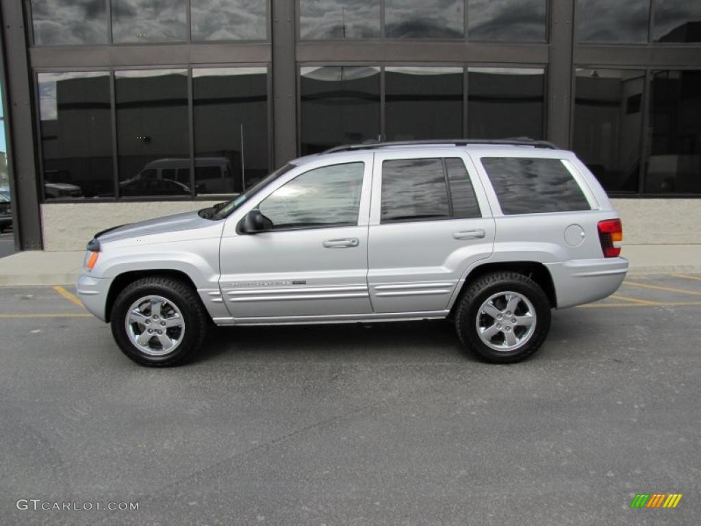 Bright Silver Metallic 2004 Jeep Grand Cherokee Limited 4x4 Exterior Photo #49502778