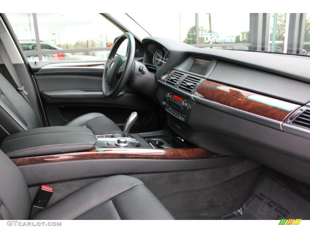 2007 BMW X5 4.8i Black Dashboard Photo #49502859