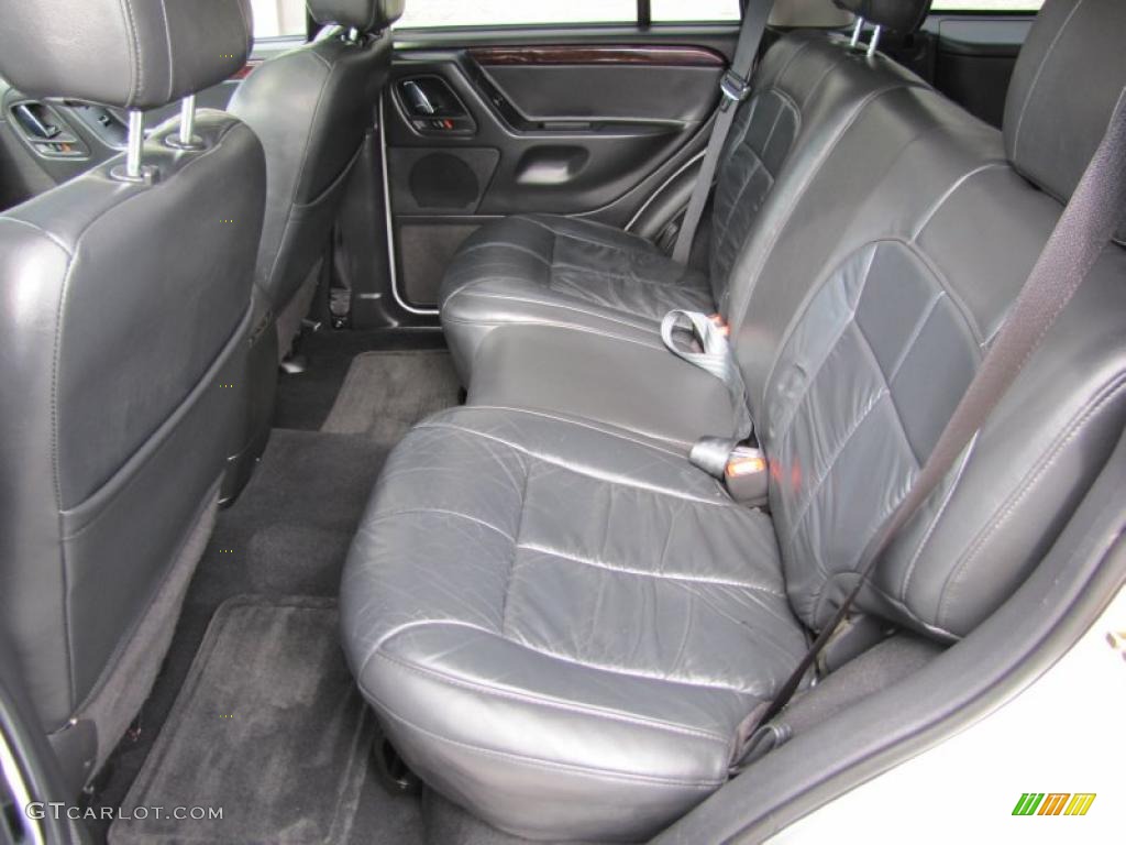 Dark Slate Gray Interior 2004 Jeep Grand Cherokee Limited 4x4 Photo #49503030