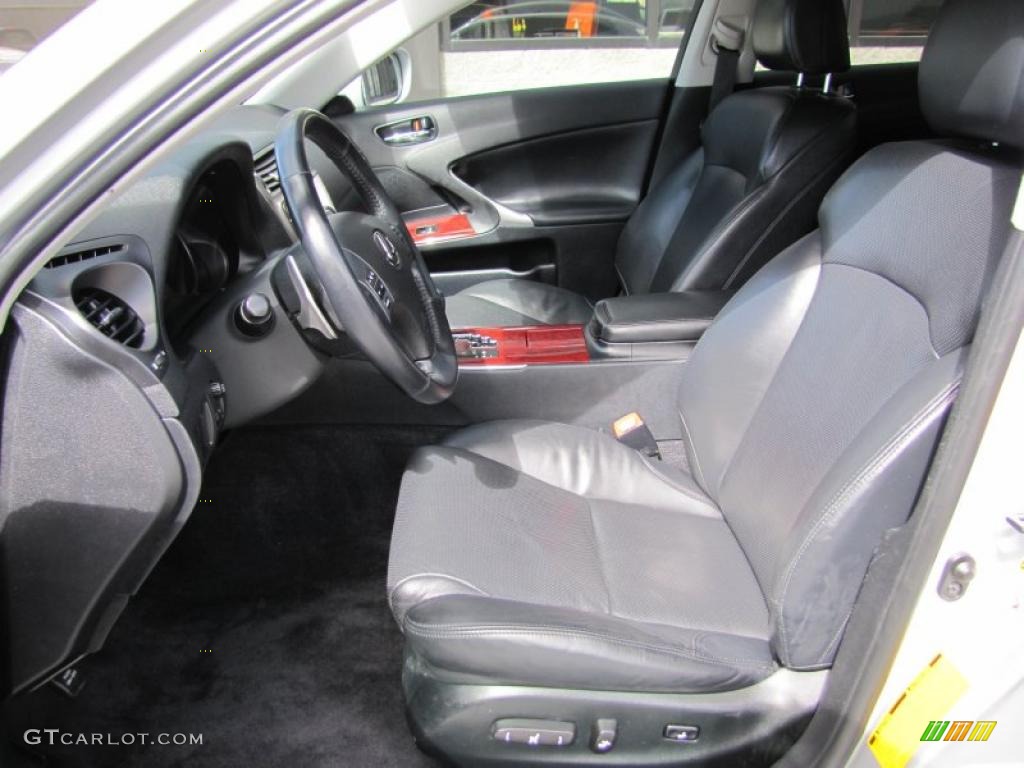 Black Interior 2007 Lexus IS 350 Photo #49503277