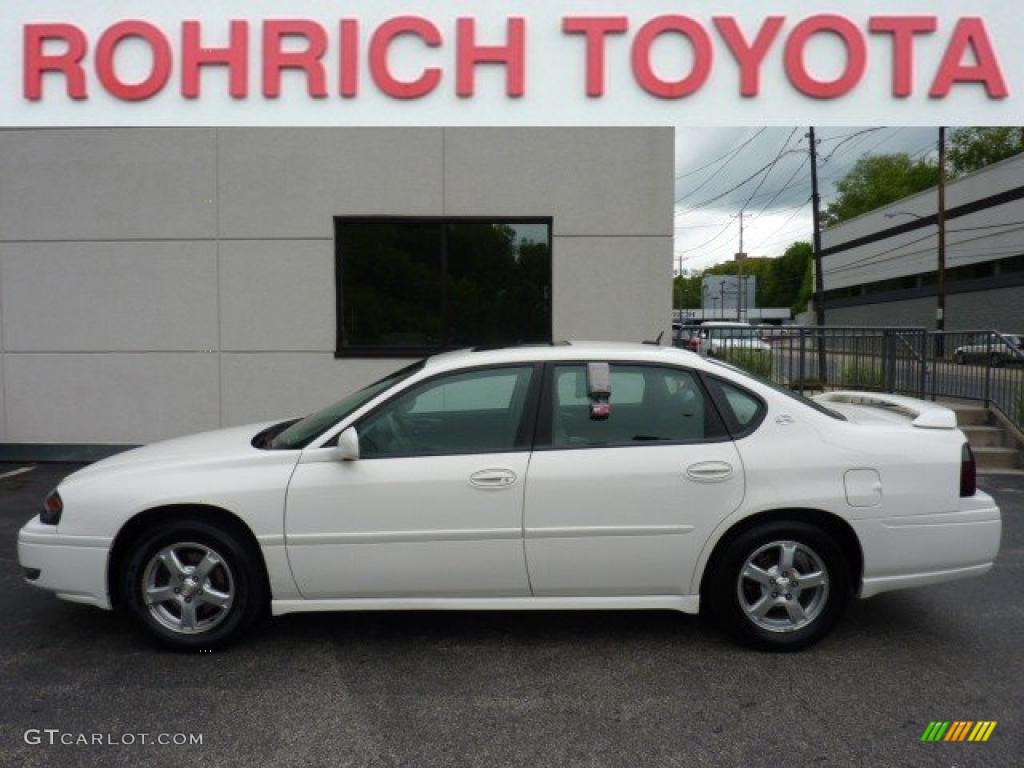 2005 Impala LS - White / Medium Gray photo #1