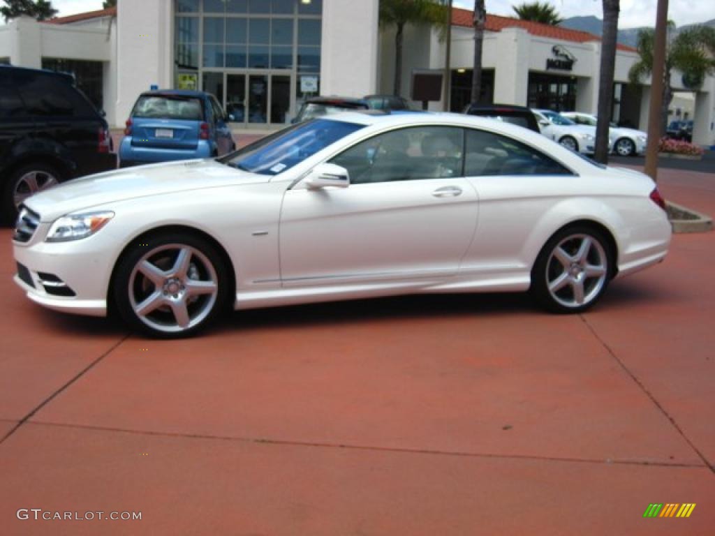 Diamond White Metallic 2011 Mercedes-Benz CL 550 4MATIC Exterior Photo #49506303