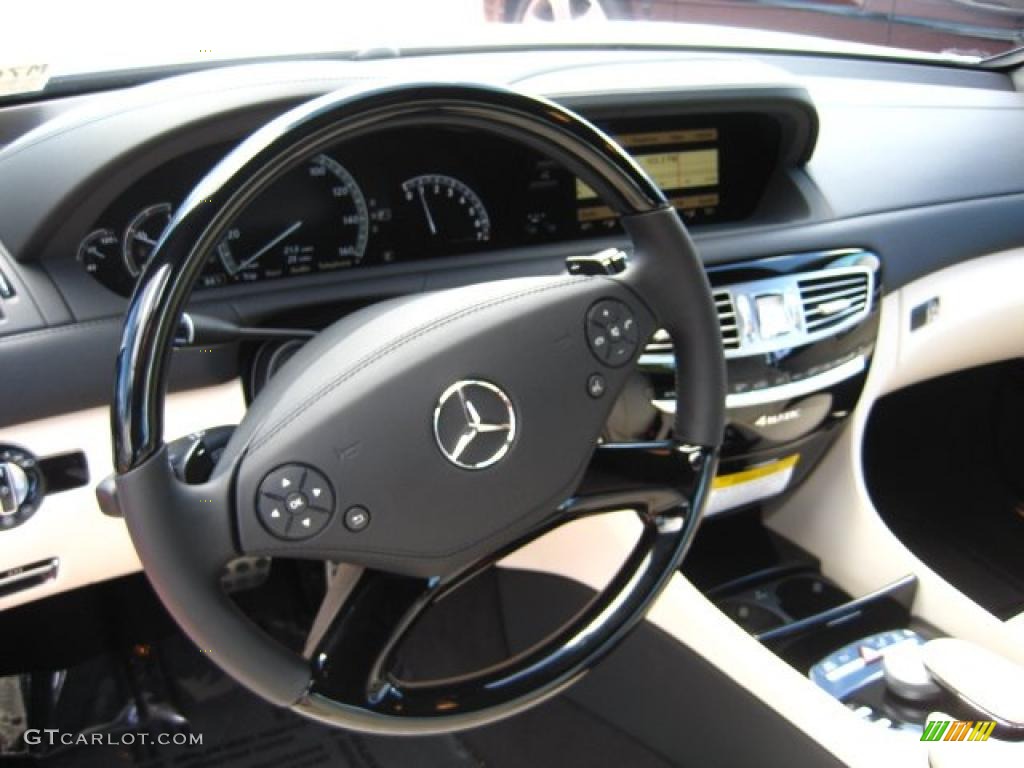 2011 CL 550 4MATIC - Diamond White Metallic / Savanna Beige/Black photo #6