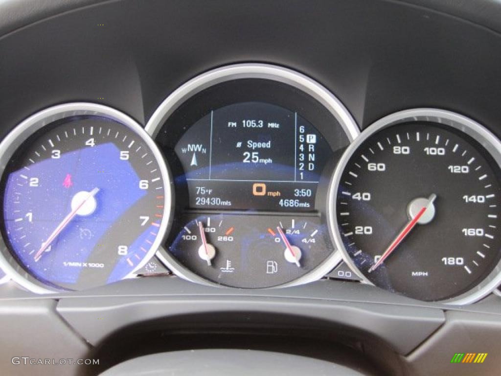 2009 Porsche Cayenne Turbo Gauges Photo #49506504