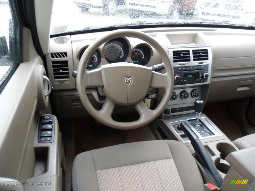 Pastel Pebble Beige Interior 2010 Dodge Nitro Heat 4x4 Photo #49506705