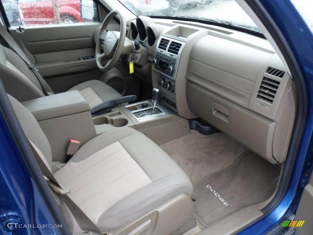 Pastel Pebble Beige Interior 2010 Dodge Nitro Heat 4x4 Photo #49506801