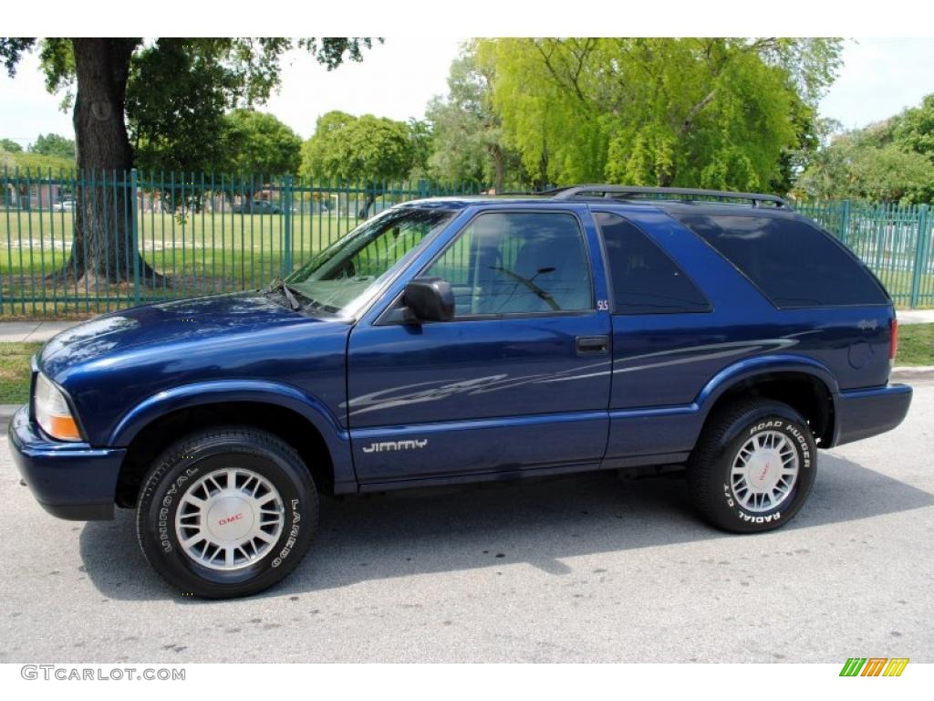 Indigo Blue Metallic 2000 GMC Jimmy SLS 4x4 Exterior Photo #49508628