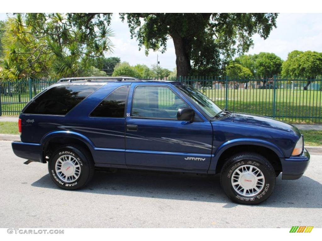 Indigo Blue Metallic 2000 GMC Jimmy SLS 4x4 Exterior Photo #49508748