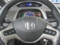 Gray 2008 Honda Civic EX Sedan Steering Wheel