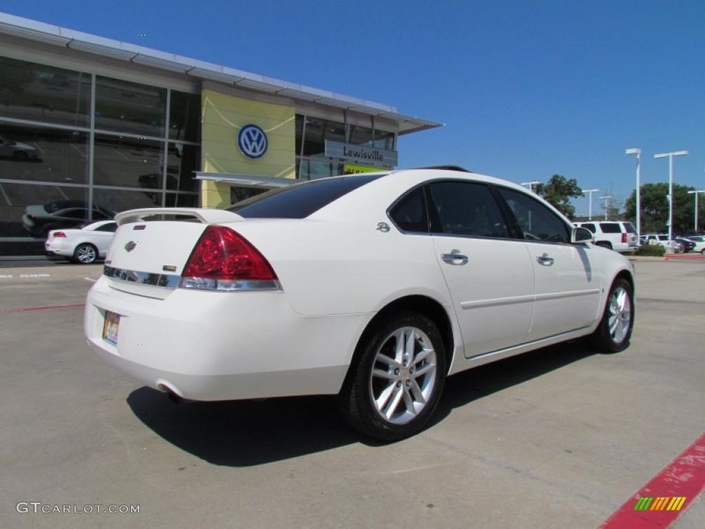 2008 Impala LTZ - White / Neutral Beige photo #5