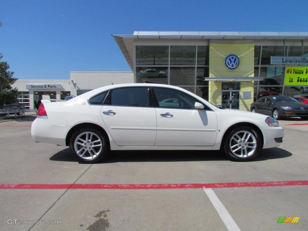 2008 Impala LTZ - White / Neutral Beige photo #6