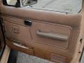 Tan 1988 Ford Bronco II XL Door Panel
