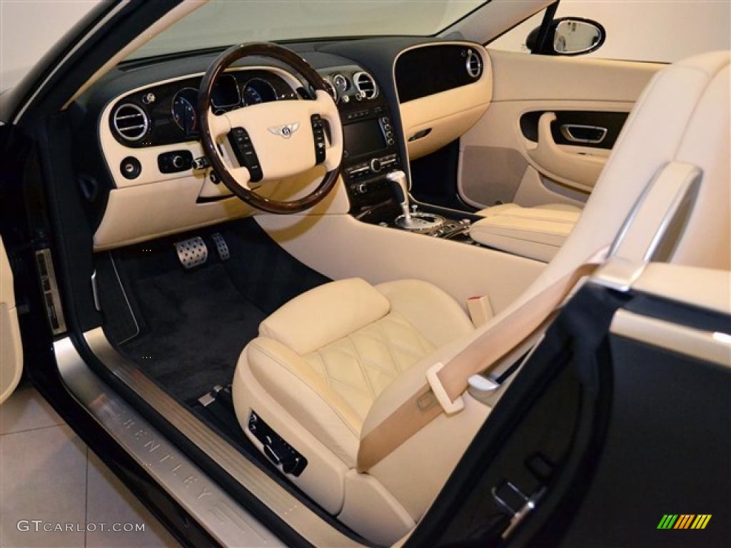 Magnolia/Beluga Interior 2009 Bentley Continental GTC Mulliner Photo #49515545