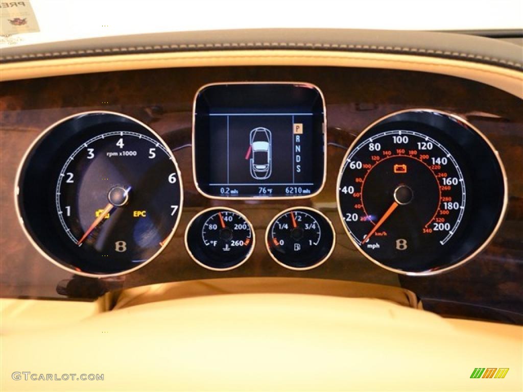 2009 Bentley Continental GTC Mulliner Gauges Photo #49515560