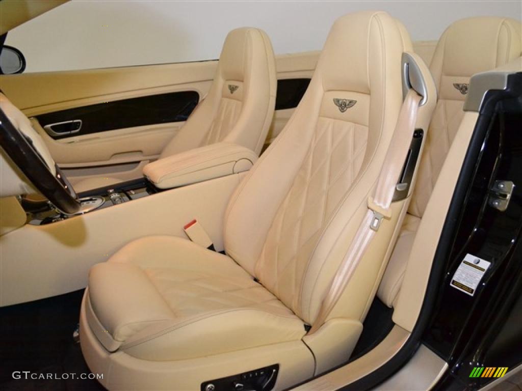 Magnolia/Beluga Interior 2009 Bentley Continental GTC Mulliner Photo #49515611