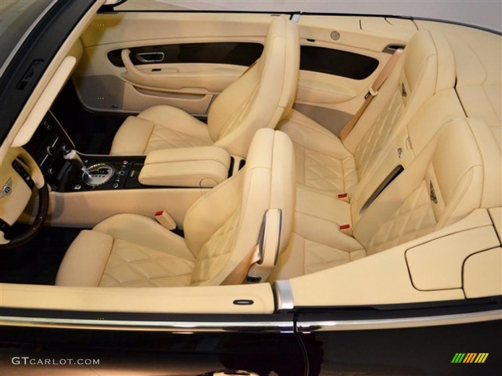 Magnolia/Beluga Interior 2009 Bentley Continental GTC Mulliner Photo #49515668