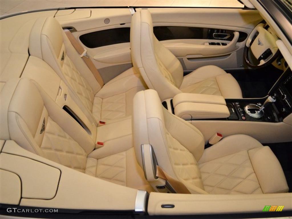 Magnolia/Beluga Interior 2009 Bentley Continental GTC Mulliner Photo #49515683