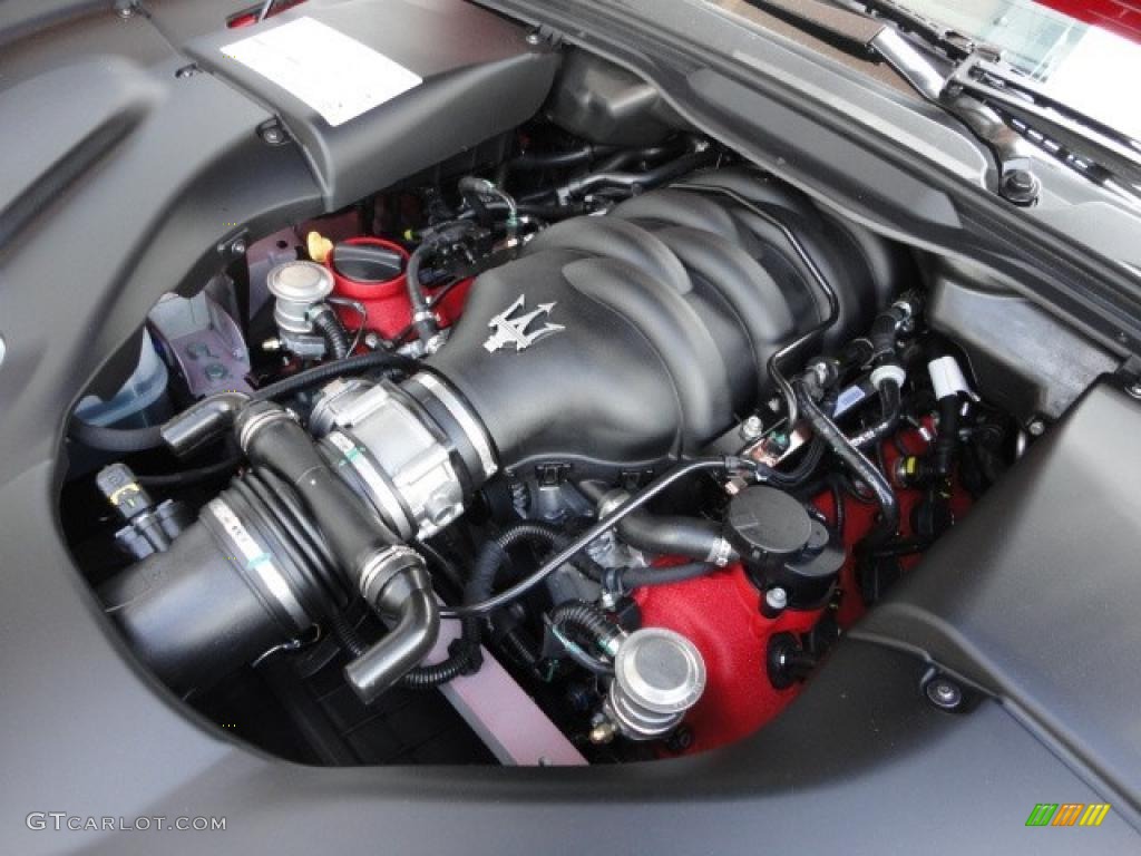 2011 Maserati GranTurismo S 4.7 Liter DOHC 32-Valve VVT V8 Engine Photo #49515950