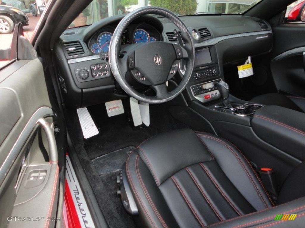Nero Interior 2011 Maserati GranTurismo S Photo #49516085